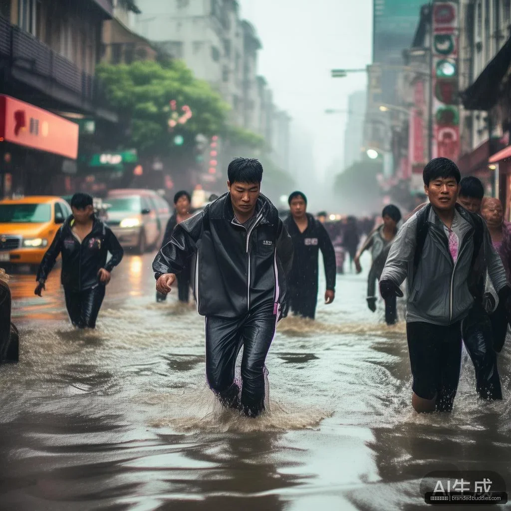 北京遭遇罕见强降雨致多区严重内涝 交通瘫痪 学校停课